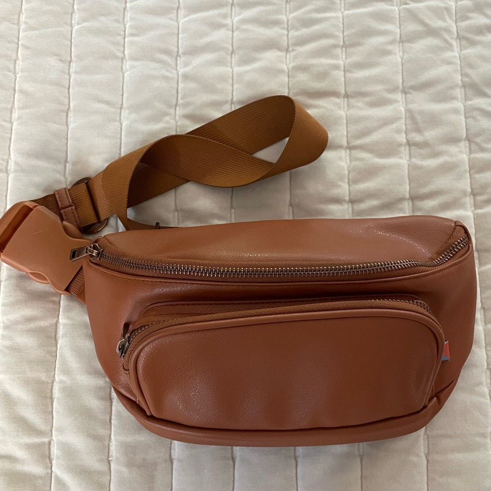 Kibou Vegan Leather Diaper Bag